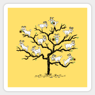 The Goat Tree Sticker